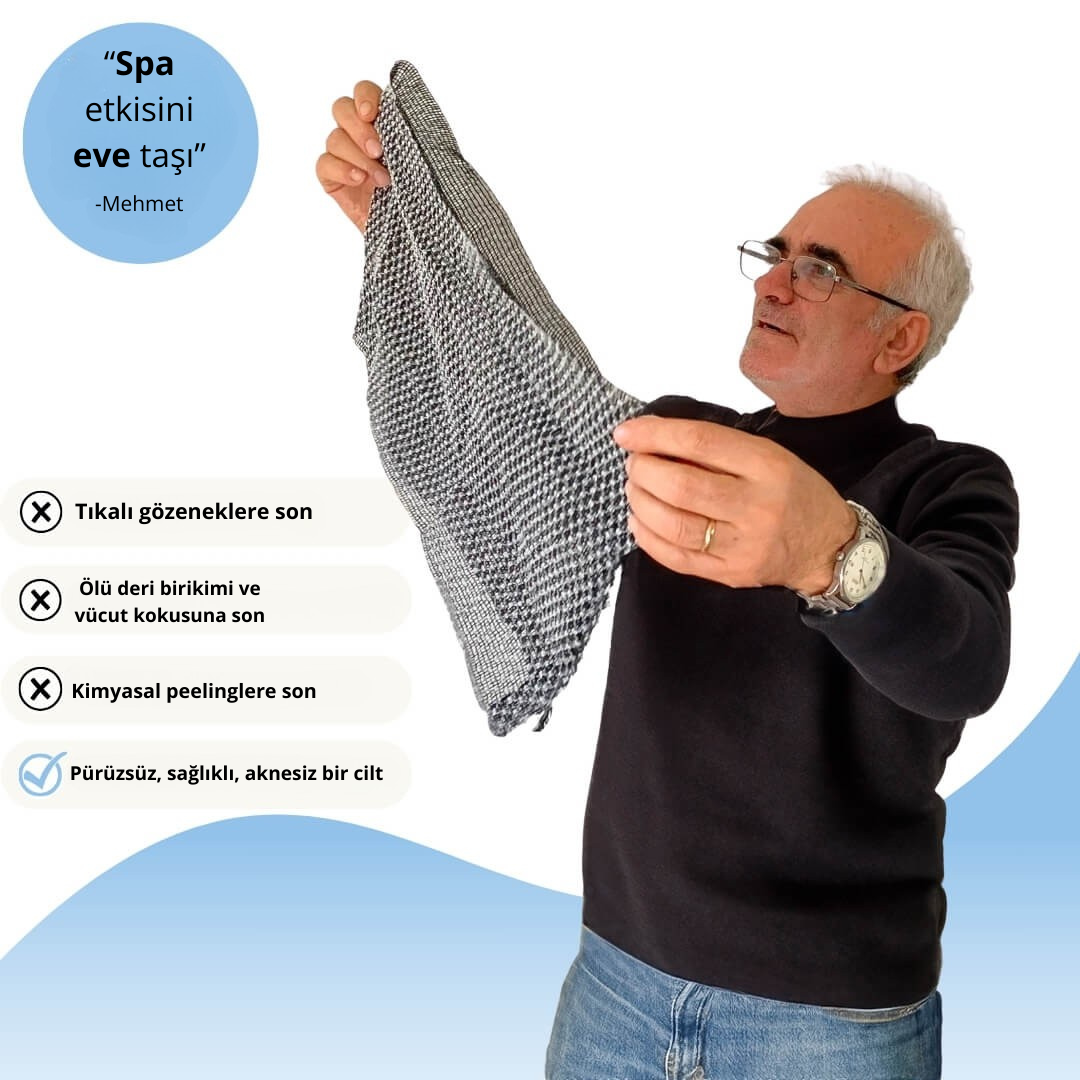 Rahatlif Antibakteriyel Peeling Duş Lifi