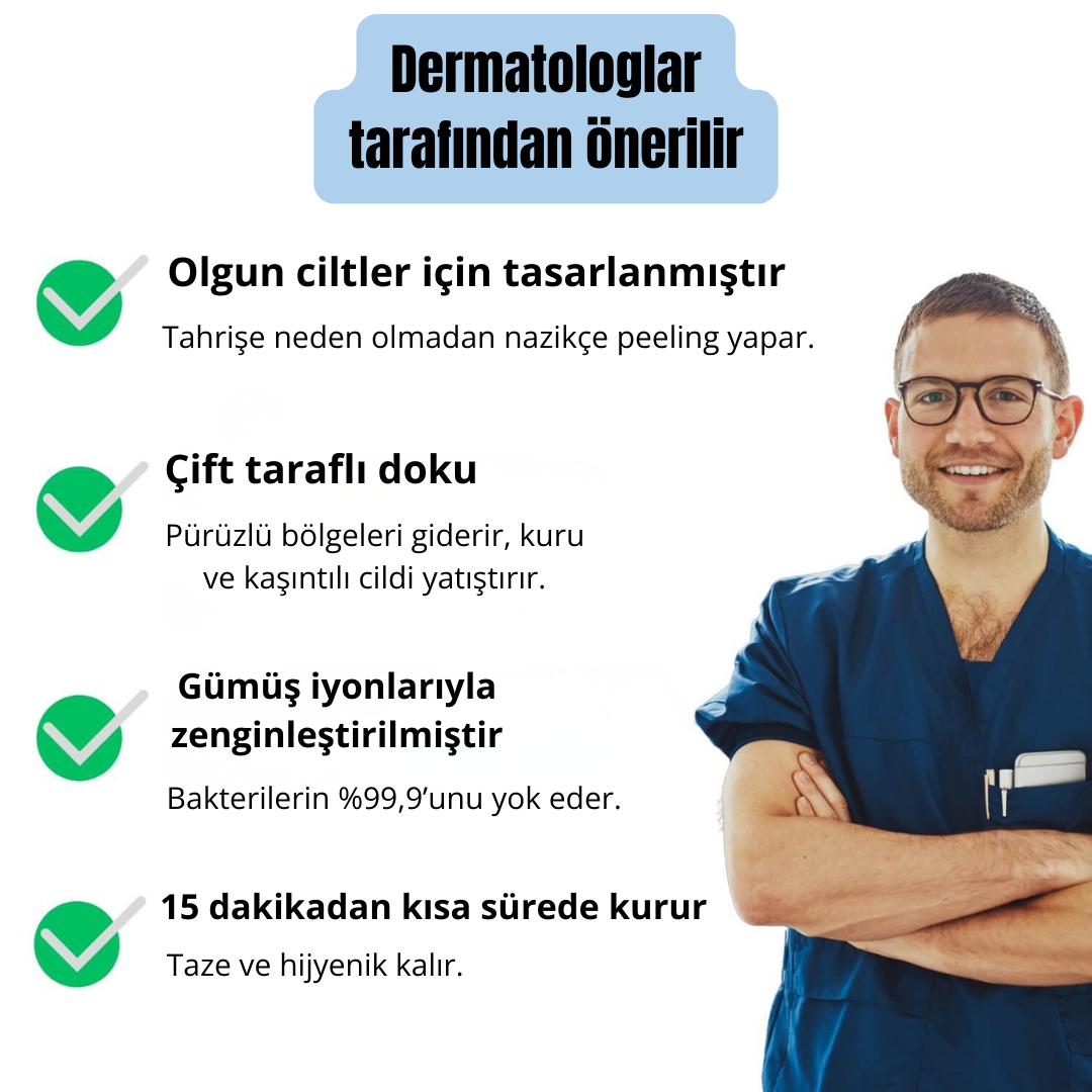 Rahatlif Antibakteriyel Peeling Duş Lifi